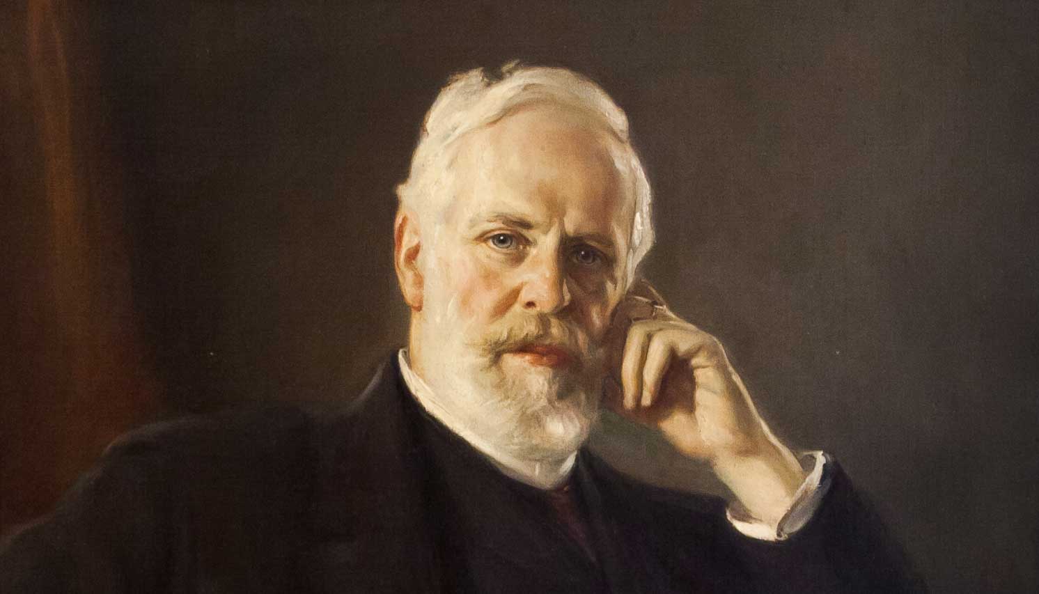 Portät Friedrich von Thiersch von 1927 (Quelle: Kurhaus Wiesbaden)