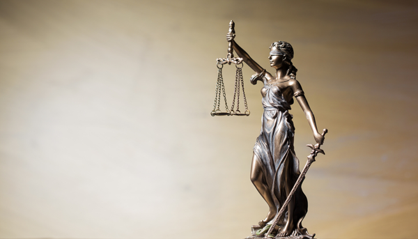 Statue der Justitia