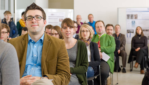 Beim SSZ InfoForum können Sie sich über neue Entwicklungen informieren und sich mit Kolleginnen und Kollegen vernetzen (Foto: Heddergott/TUM)