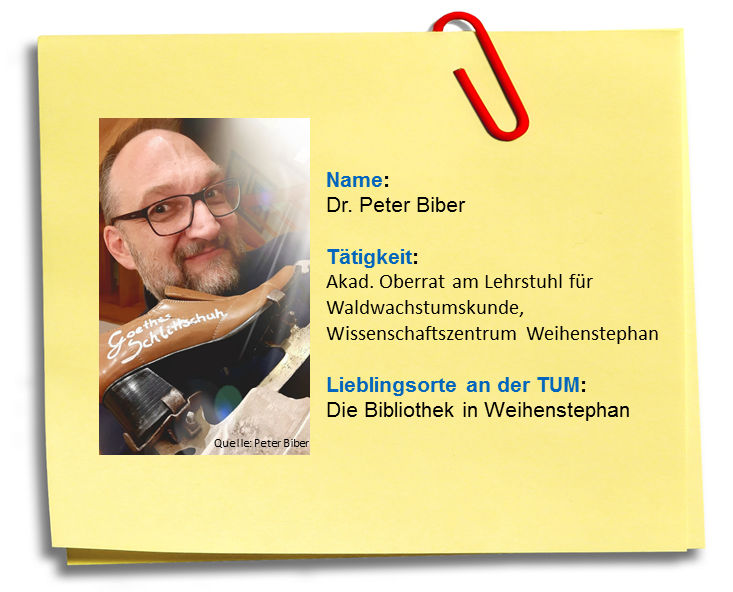 Steckbrief: Nachgefragt bei Peter Biber
